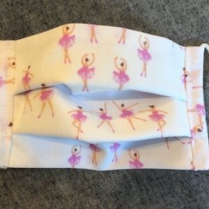 Little Ballerinas Washable Face Mask for Girls